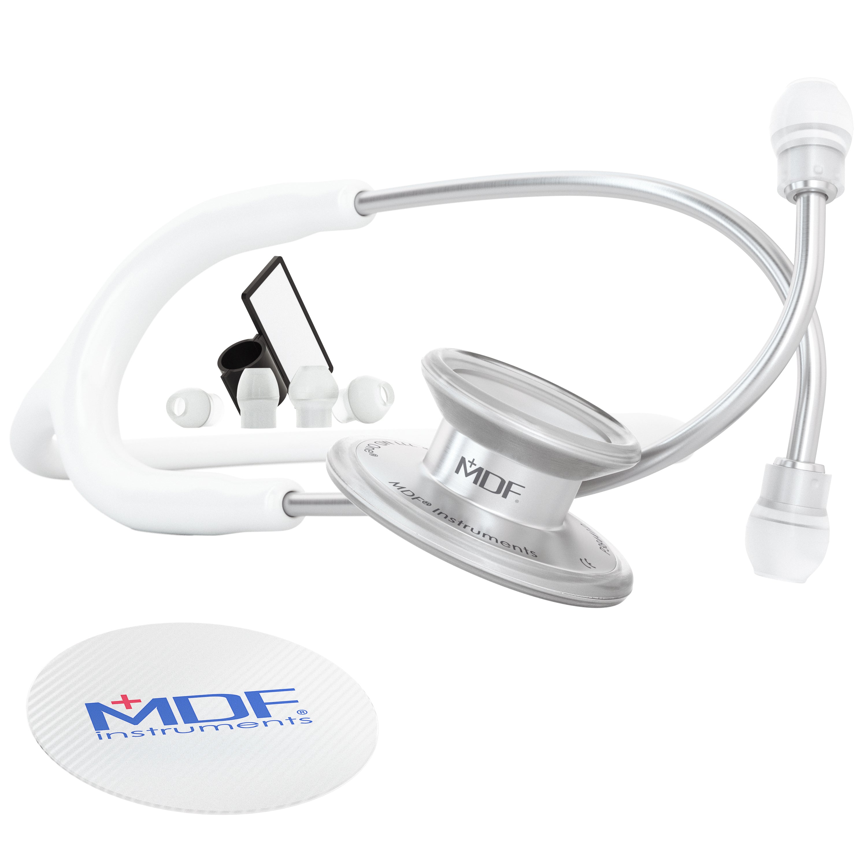 MD One® Adult Stethoscope - White