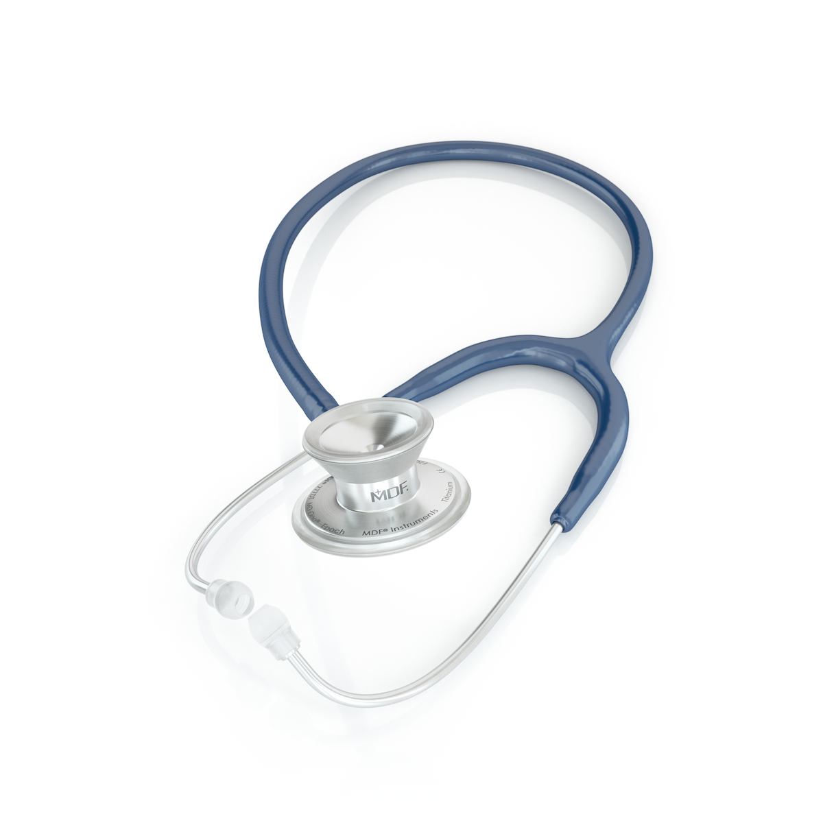 MD One® Epoch® Titanium Adult Stethoscope - Navy Blue