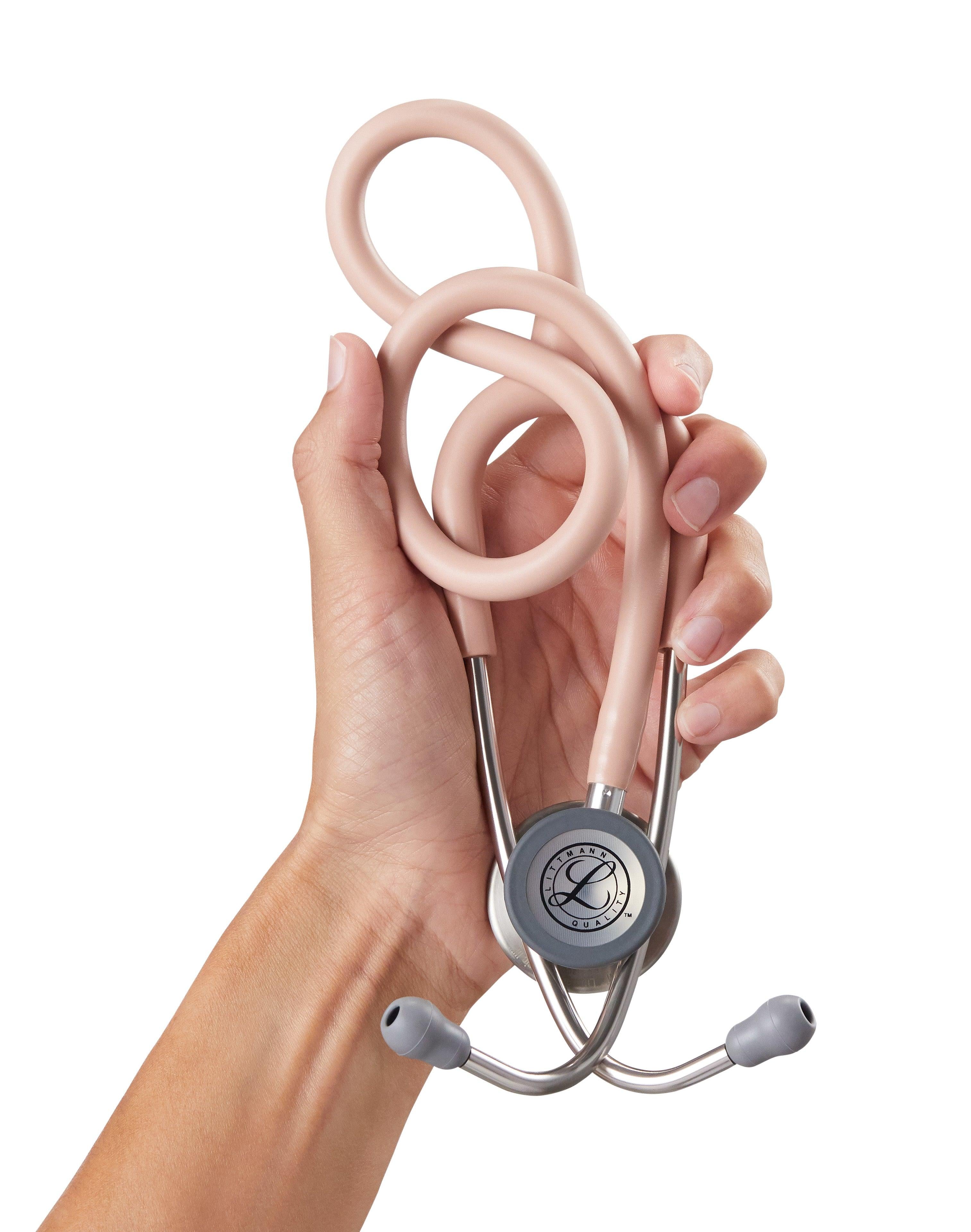 Littmann Classic III Monitoring Stethoscope: Satin Champagne Rose Tube 5910C