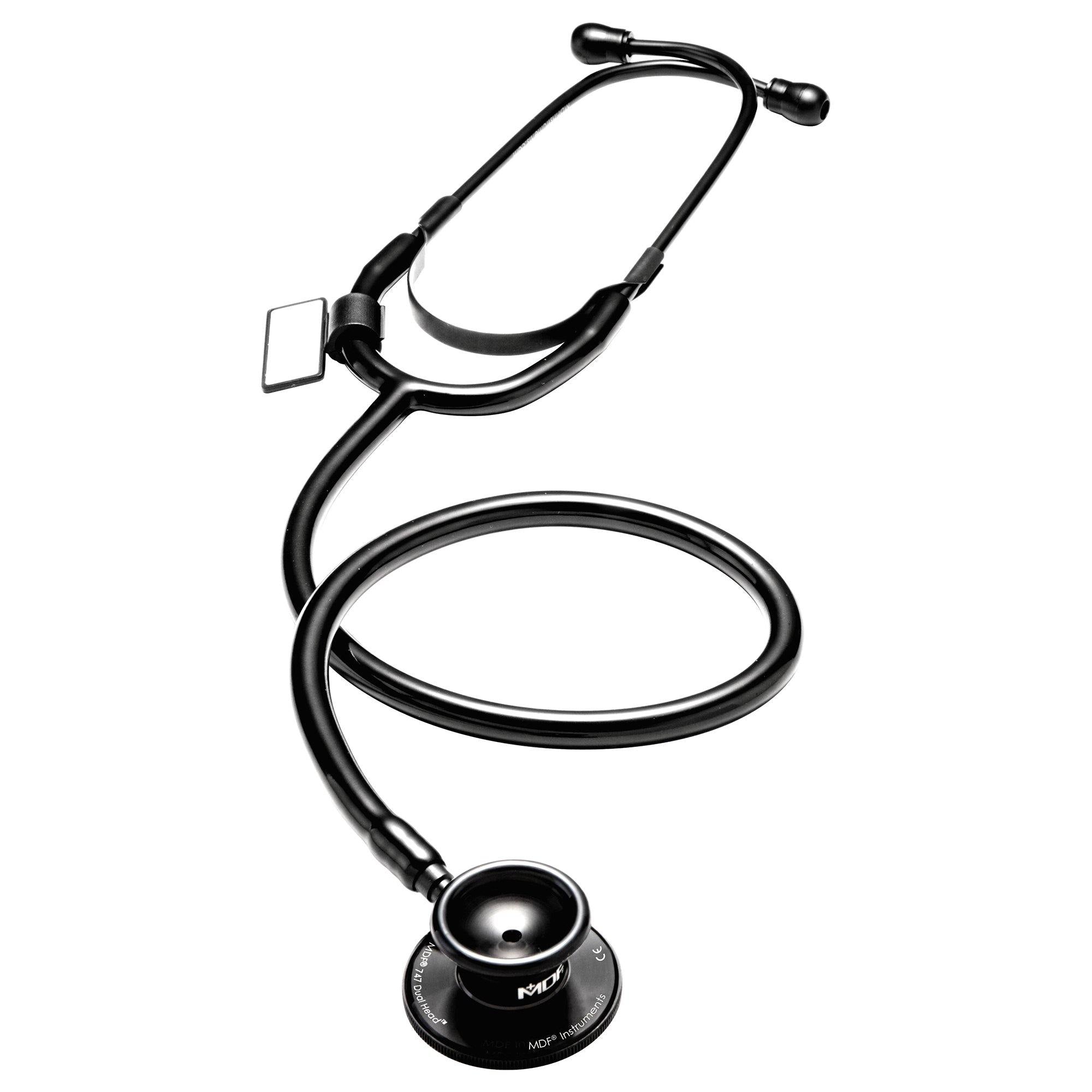 Basic Dual Head Stethoscope - Black/BlackOut