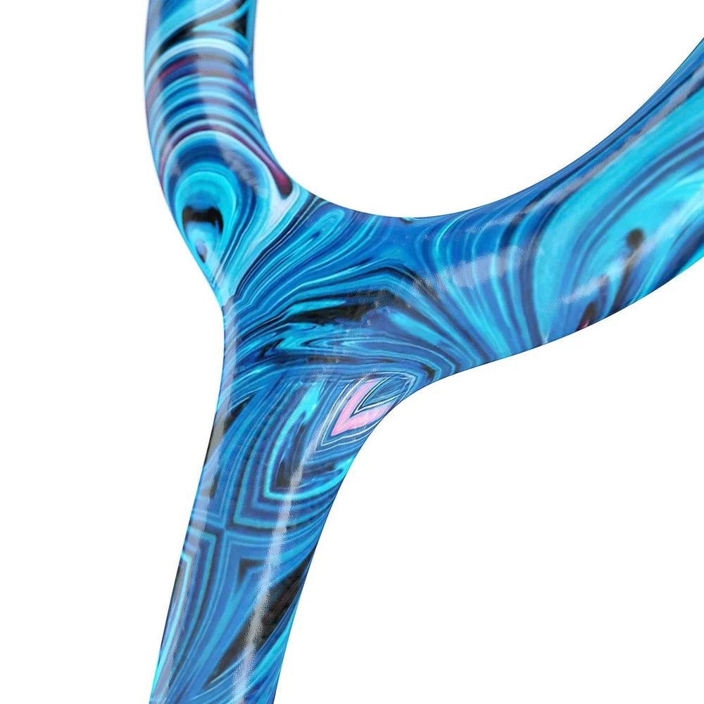 ProCardial® Titanium Adult Cardiology Stethoscope - Starry Night/Metalika + case