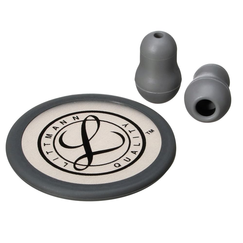3M Littmann Stethoscope Spare Parts Kit, Master Classic, Grey, 40023