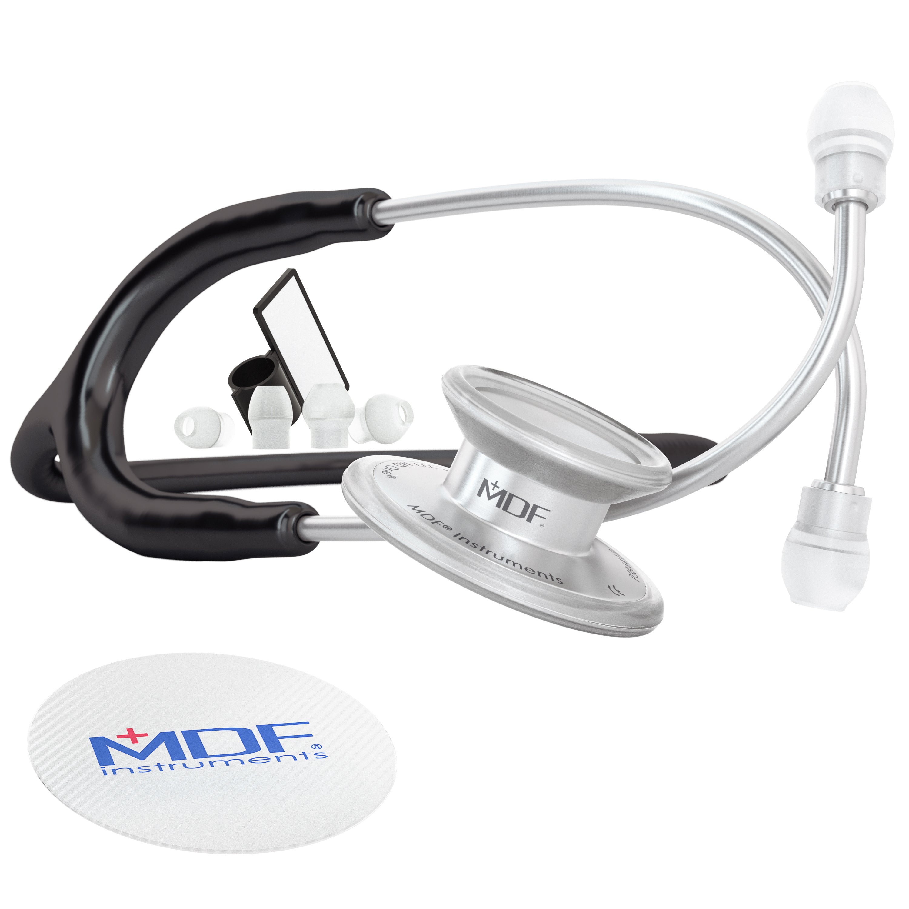 MD One® Adult Stethoscope - Black