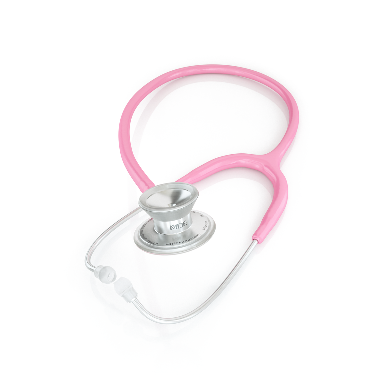 MD One® Epoch® Titanium Adult Stethoscope - Pink