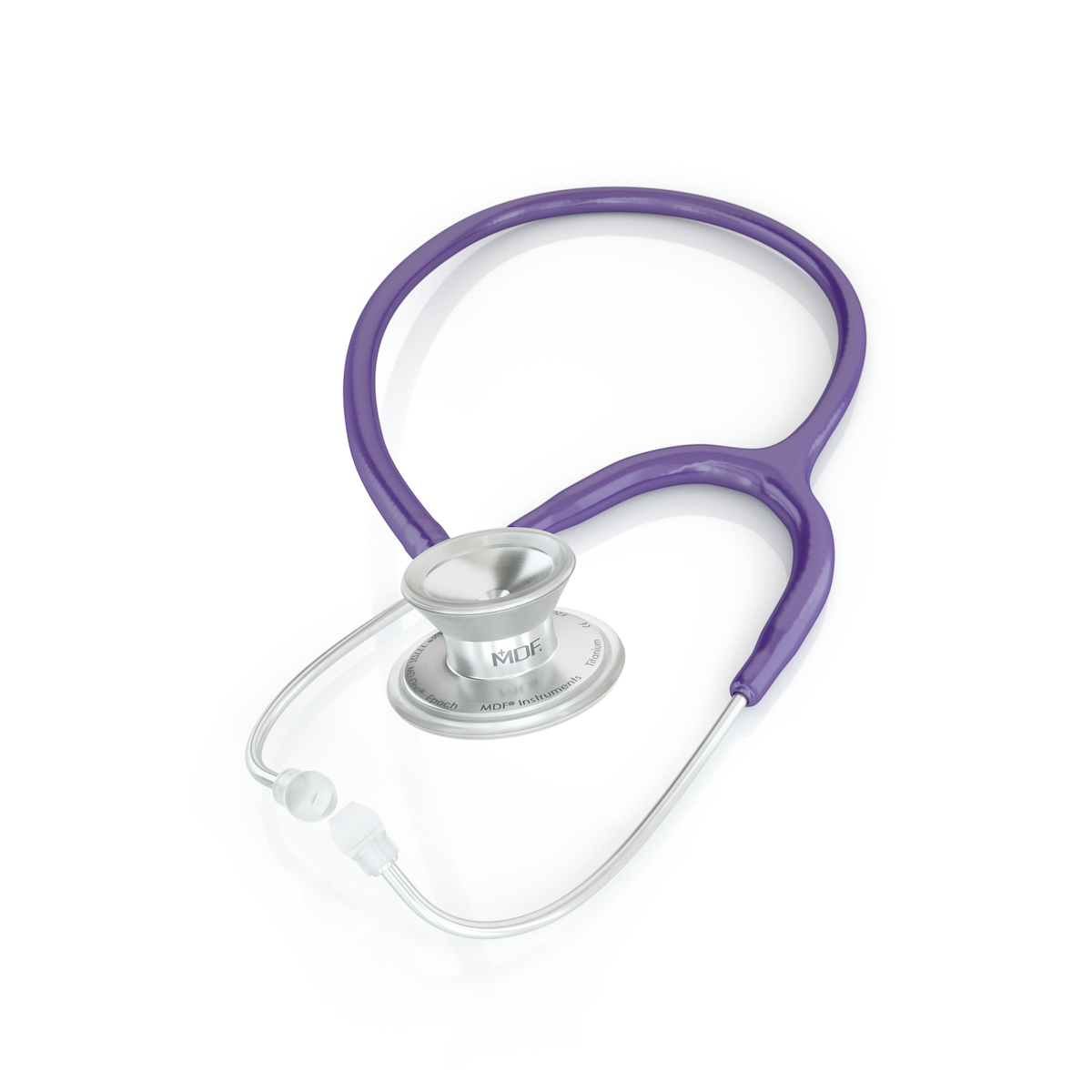 MD One® Epoch® Titanium Adult Stethoscope - Purple
