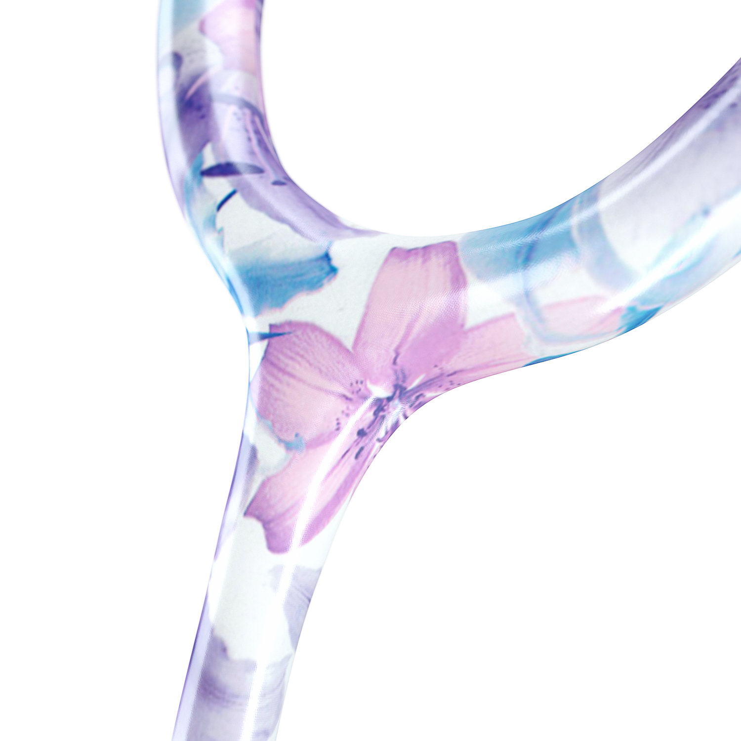 MD One® Epoch® Titanium Adult Stethoscope - Monet/Kaleidoscope + Case