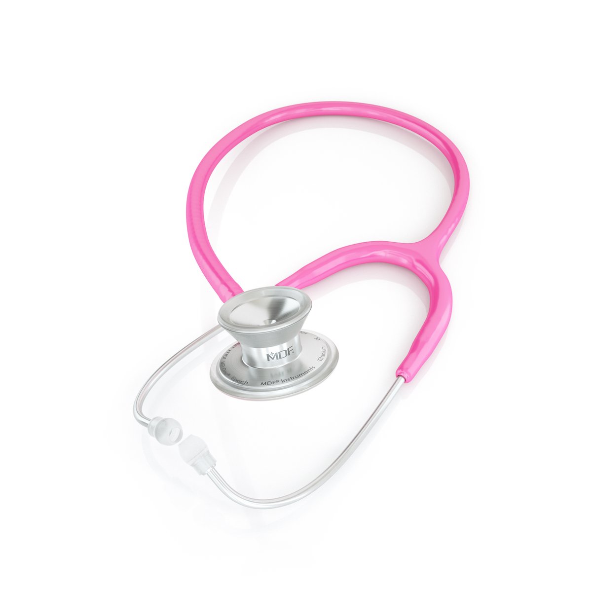 MD One® Epoch® Titanium Adult Stethoscope - Fuchsia