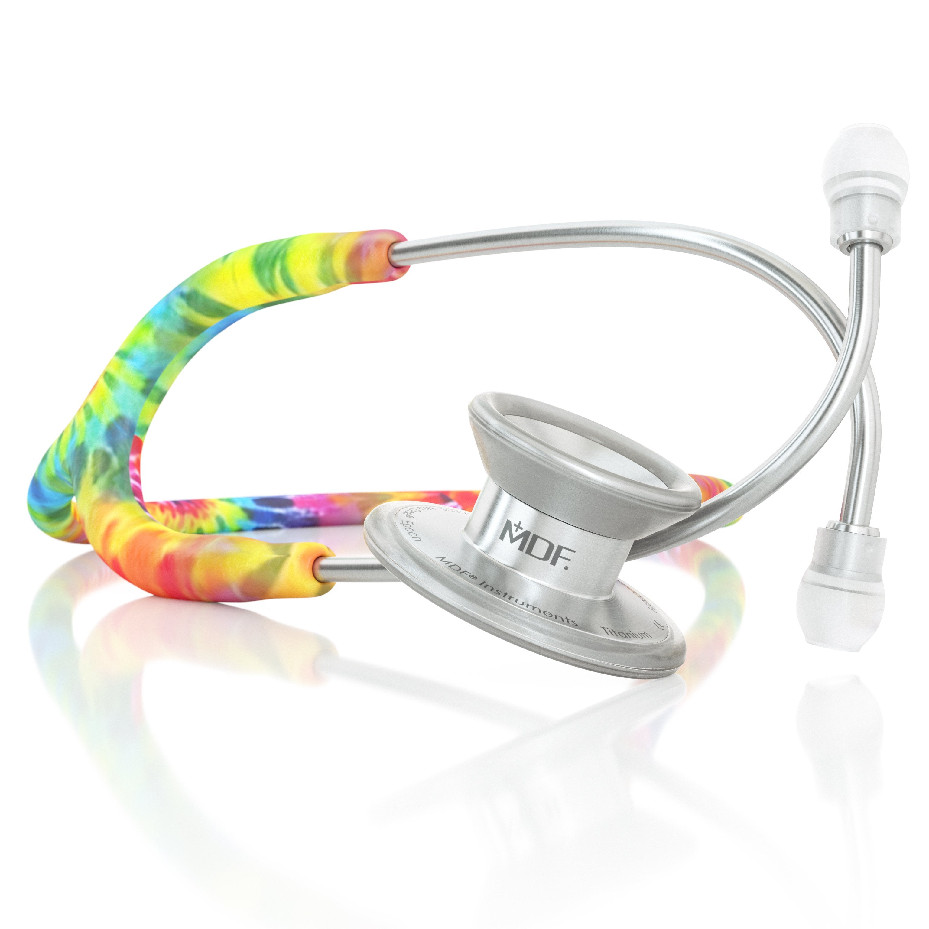 MD One® Epoch® Titanium Adult Stethoscope - Tie Dye