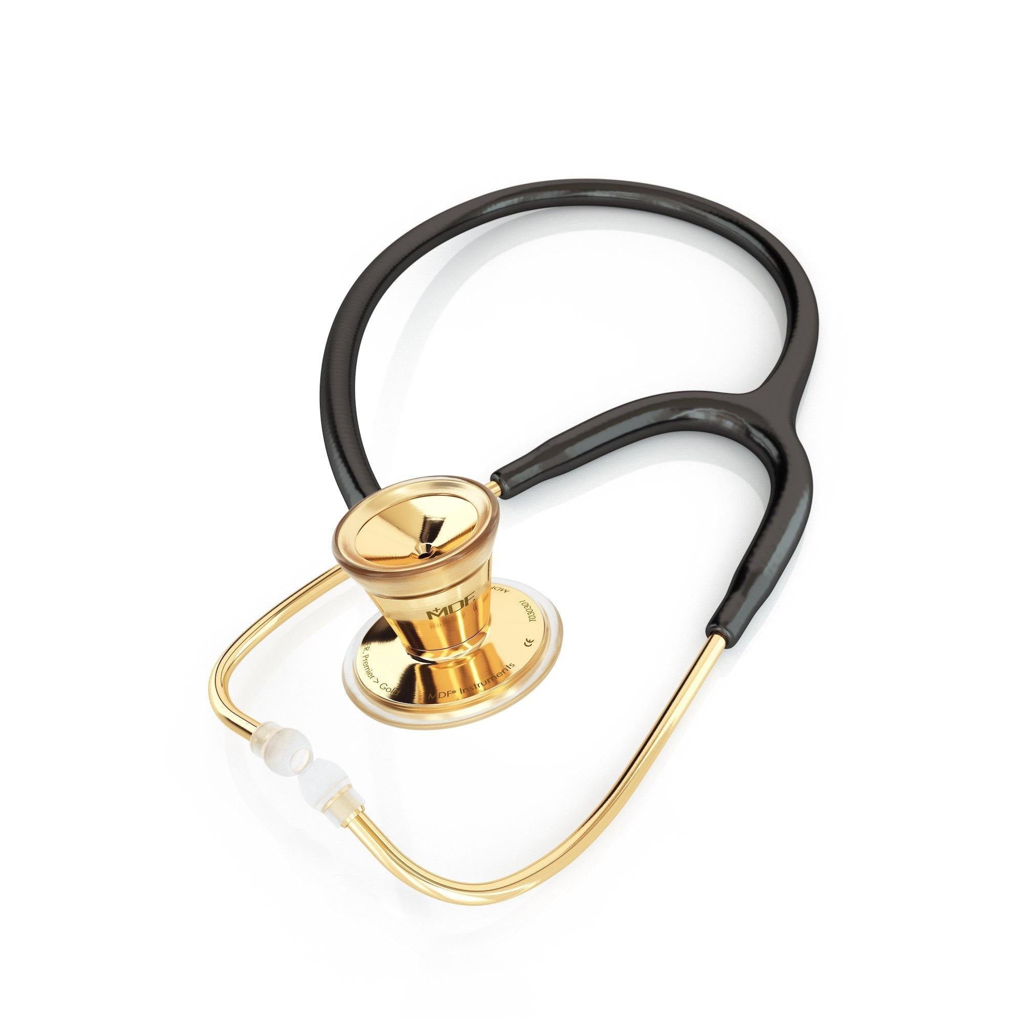 ProCardial® Adult Cardiology Stethoscope - Black/Gold