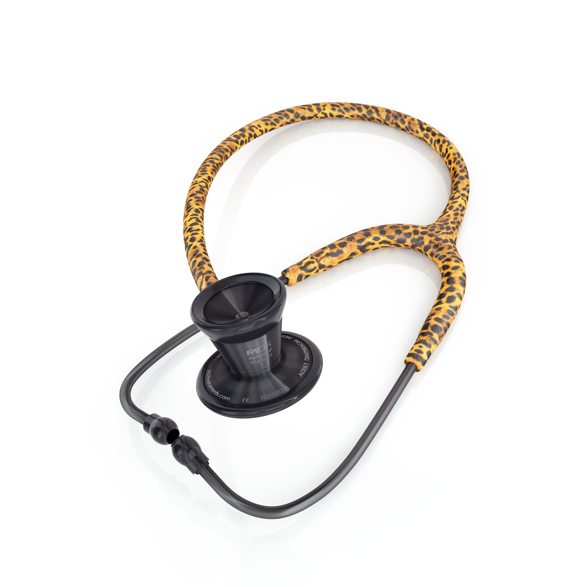 ProCardial® Titanium Adult Cardiology Stethoscope - Cheetah/BlackOut