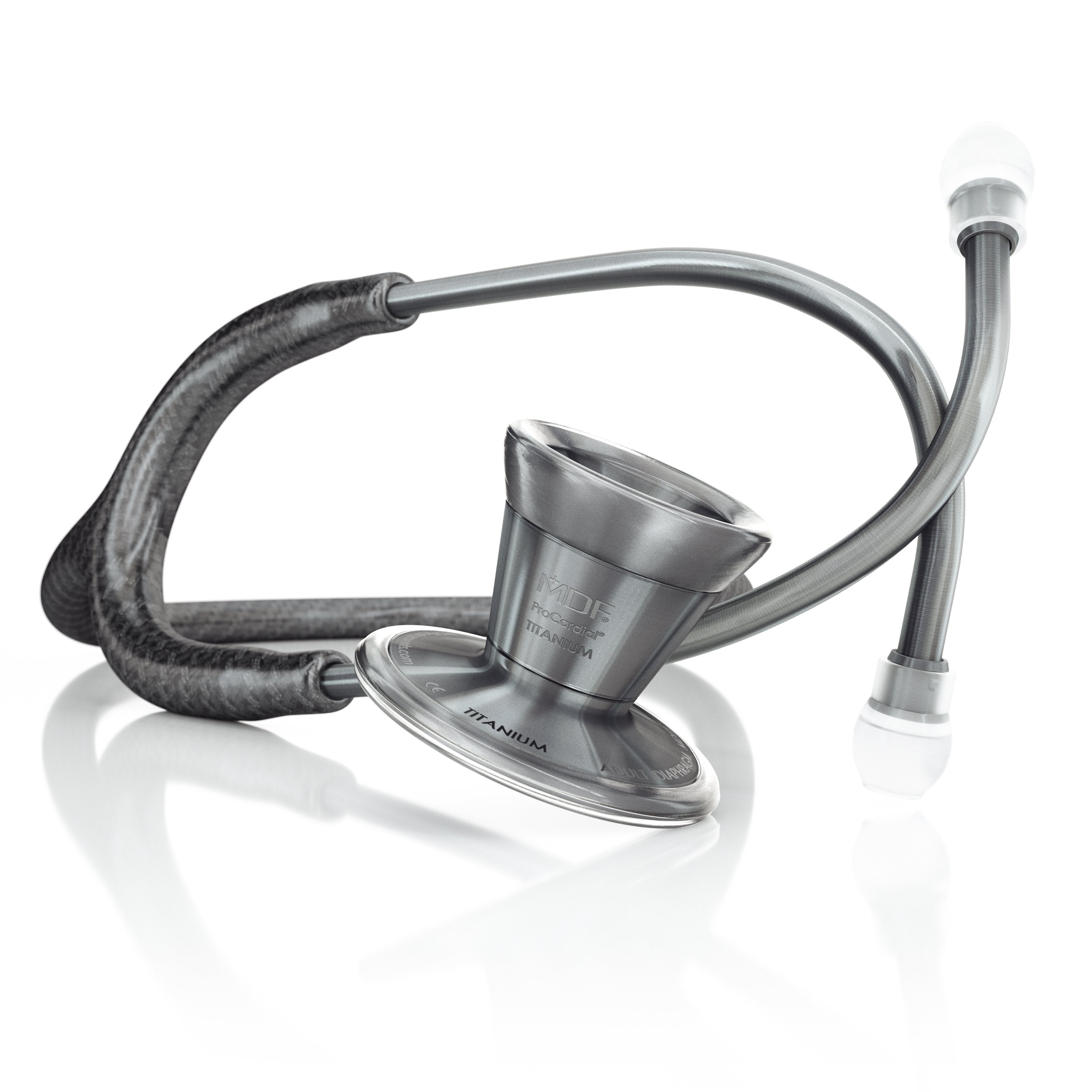ProCardial® Titanium Adult Cardiology Stethoscope - Titan/Metalika