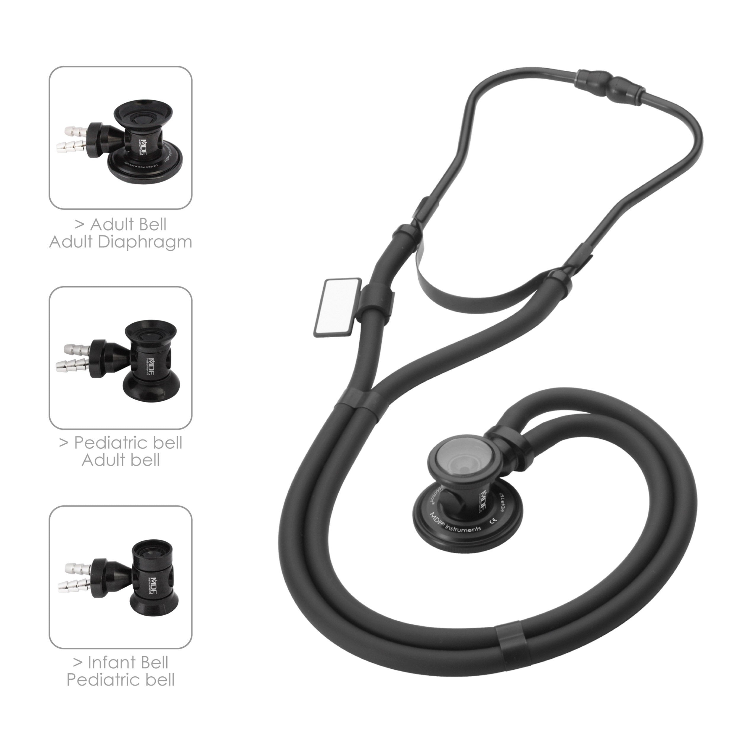 Sprague Rappaport Stethoscope - Black/BlackOut